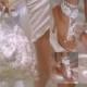 Barefoot Sandals & Bag, Lace Wedding Sandals And Matching Bag, Bridal Set, Bride Shoes And Bag, Bride Bag, Sandals And Bag, Lace Wedding Set - $59.00 USD