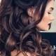 32 Pretty Half Up Half Down Hairstyles – Partial Updo Wedding Hairstyle