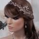 Silver Crystal Vine Headband Pearl Bridal Headpiece Bride Hair Accessory Accessories Hairband Jewelry Tiara Jewelry Band Head Piece
