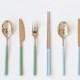 Flatware Set (Fork Spoon Knife chopsticks Set) Flatware Serving Set with Dinner Spoons, Dinner Knife and Dinner Forks
