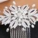 Handmade Boho Wedding Hair Accessories Bridal Comb Pearl