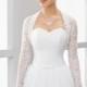 Elastic Tulle Lace Bridal Cover Up 