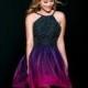 Black/Purple Jovani Homecoming 42206 Jovani Homecoming Dresses - Top Design Dress Online Shop