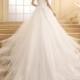 QQ Lover Vestido De Novia Princess White Lace Embroidery Beading Luxury Long Royal Train Wedding Dress