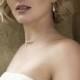 Swarovski bridal earrings, pearl bridal earrings, pearl and crystal wedding earrings, pearl drop earrings - Vita