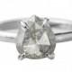 1.48 Carat Grey Diamond Engagement Ring