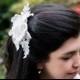 Bridal Headpiece - Flower Headpiece - Boho Headpiece - Lace Headpiece - Boho Hair Accessories - Bridal Hair Comb