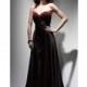Claudine for Alyce Prom Basque Waist Evening Dress 2006 - Brand Prom Dresses