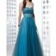 BDazzle Two Tone Ball Gown Prom Dress 35399 by Alyce - Brand Prom Dresses