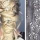 Bridal hair vine Criystal hair piece Wedding headpiece Baby breath headband Bohemian Halo Pearl Wreath Silver ornament Wedding hair vine