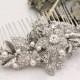 Vintage Style Bridal hair comb pearl Wedding hair comb headpiece Wedding hair accessory vintage Bridal hair jewelry Wedding headpiece pearl