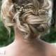 Boho Gold Hair Halo Hair Vine, Flower Hair Crown, Grecian Gold Hair Wreath, Boho Gold Flower headband, Wedding Hair Vine - 'EMBER'