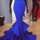 Royal blue Prom Dresses, 2016 Prom Dress,Dresses For Prom,Mermaid Prom Dress,Formal Prom Dress,BD351