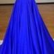 royal blue Prom Dresses,A-line Prom Dress,beaded prom dress,long Prom Dress,charming Prom Dress,BD2798