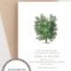 Arboretum Botanical Save The Date, Woodland Invitation, as seen in Brides Magazine, Boho Forest Invitation, Wedding Announcement