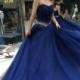 royal blue prom dress,A-line Prom Dress,long prom dress,charming prom dress,evening gown 2017,BD3606