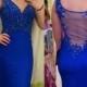 royal blue Prom Dress,Long Prom Dress,v-neck Prom Dress,see through back Prom Dress,charming Prom Dress, BD2988