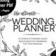 Wedding Planner, Printable Wedding Binder, Wedding Checklist, DIY Wedding Planner, Instant Download, Wedding Budget, Wedding Printable PDF