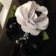 Wedding corsage for men, wedding boutonniere, lap pin corsage,