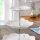 Beter Gifts® Ceramic 3 Tier Cake Stand Tower Dishware BETER-HH124 #WeddingDecor #cakestand #caketower #cakedishware