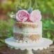 Blush Pink Rose Cake Topper- Paper Rose, Wedding Cake Paper Flower, Bridal Shower Cake Topper, Baby Shower, Birthday Floral Cake Topper