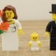 Lego bride and groom, Lego cake topper, Lego cake toppers, Lego wedding cake topper, Lego Family, Lego Baby, Lego minifigures, Lego