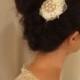 Lace Hair Comb, Floral Bridal Hair Pin, Wedding Hair Accessory, Boho wedding hair accessories