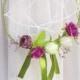 Wedding dreamcatcher wreath or bouquet, Bohemian, Boho style wedding accessories.