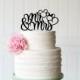 Mickey Wedding Cake Topper - Mr and Mrs Wedding Cake Topper