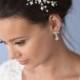 Pearl Wedding Headband, Floral Bridal Headband, Bride Headband, Flower Headband, Floral Bridal Headpiece, Bridal Hair Accessory ~TI-3160