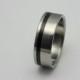 Titanium and Carbon fiber ring,  Handmade titanium wedding band, Gift for him