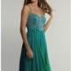 Beaded Spaghetti Dress by Dave and Johnny 10395 - Bonny Evening Dresses Online 