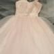 Blush Short Tulle A-line Sweetheart Neckline Dress