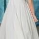 Modern Simple sweetheart Wedding Dress, Alternative Destination Wedding Dress, A-line wedding dress circle skirt Low Back