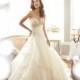 Style Y11711 by Sophia Tolli - Ivory  White Organza Detachable Straps Floor Sweetheart  Jewel  Strapless Wedding Dresses - Bridesmaid Dress Online Shop