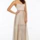 Light Sleeveless Floor Length A line Sweetheart Chiffon Evening Gowns With Sash/ Ribbon - Compelling Wedding Dresses