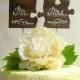 Mr/ Mrs Wedding Cake Topper, Wooden Wedding Cake Topper, Puzzle Pieces Topper, Custom Cake Topper