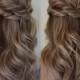 32 Pretty Half Up Half Down Hairstyles – Partial Updo Wedding Hairstyle