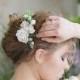 Bridal hair comb, Wedding hair comb, bridal headpiece, Woodland  wedding, wedding headpiece, weddings, hair comb