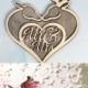 Mr & Mrs Wedding Deer Love Cake Topper, Wedding decor, Unpainted, Special Occasion