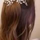 Rose Gold Bridal hair comb, Rose Gold Bridal headpiece, Bridal hair piece, Wedding hair piece, Wedding hair comb, Wedding headpiece