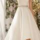 Mori Lee 6772 Hi Lo Wedding Dress, Ivory Size 12