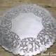 25+Silver Lace Doily Paper Placemats~12 Inch~Quantities of 25/30/40~Silver Charger for Weddings~ Bridal Shower Decor~Wedding Invitation Trim
