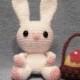 Knit Bunny Rabbit Toy Children Toy Knit Toy cheerful Bunny Rabbit gift baby
