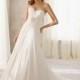 Blu by Mori Lee 5205 Beaded Chiffon Wedding Dress - Crazy Sale Bridal Dresses