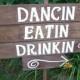 Wedding Sign rustic wood Party ceremony decorations reception Signage birthday country outdoor graduation