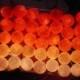 35 Bulbs Sunset tones cotton ball string lights for Patio,Wedding,Party and Decoration