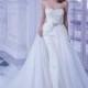Stuning Tulle & Organza & Satin Sweetheart Neckline Natural Waistline 2 in 1 Wedding Dress - overpinks.com