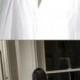 Spaghetti Strap Lace Bodice White Tulle Wedding Dress,apd2111