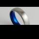 Wedding Band , Mens Titanium Ring , Olympia Band with Comfort Fit